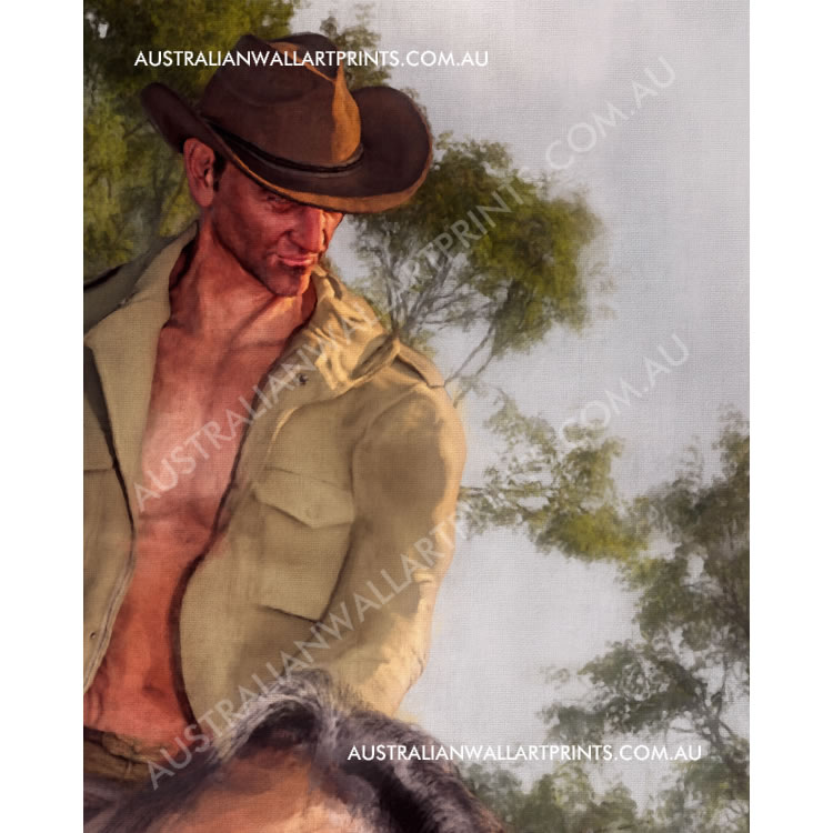 Art Prints Australian Drover Cattle Dog