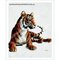 Sitting Tiger Art Print